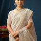 Pearl Mist Embroidered Organza Saree